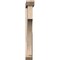 Ekena Millwork Westlake Slat Smooth Bracket w/ Offset Brace, Douglas Fir, 5 1/2"W x 32"D x 44"H BKT0604X32X44WTL06SDF - alternate 4